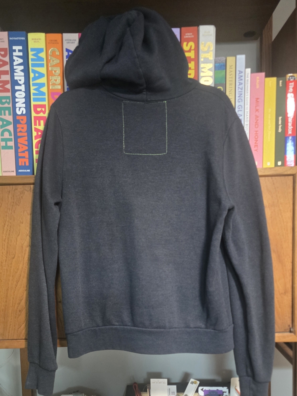 Aviator Nation Charcoal Bolt Hoodie - Picture 6 of 8